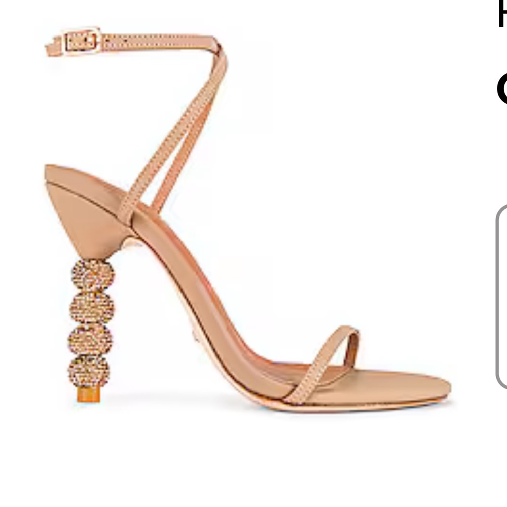 Heel with diamonds